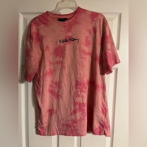 Keith Haring H&M Tie Dye Shirt